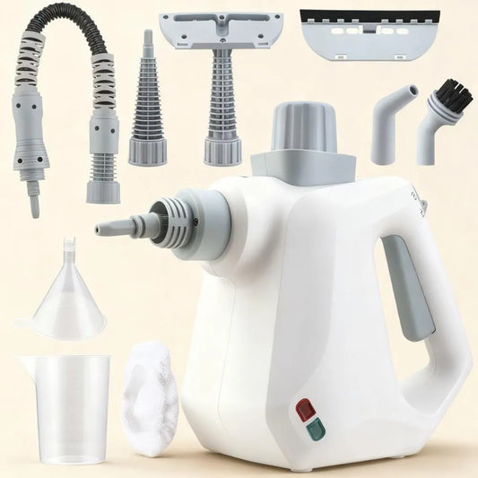 ll-in-One 9-Piece Steam Cleaner Kit, 1000W for Professional Results