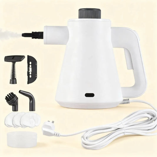 Multi-Surface Cleaner with Safety Lock: 1000W, 3.5 Bar & 7 Attachments