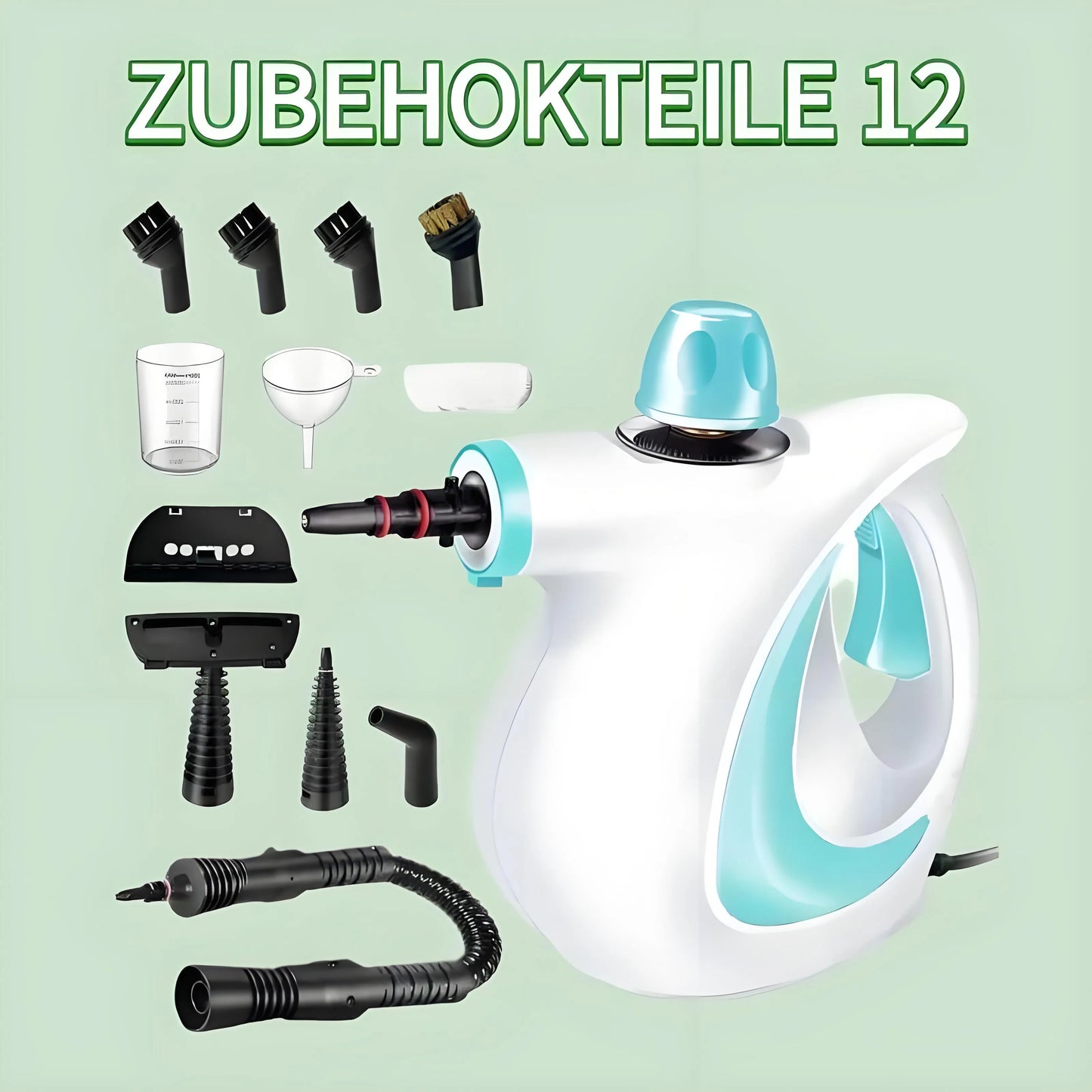 🔥$19 (was $49)🔥9-In-1 Pressurized Steamer: Deep Clean, Zero Chemicals