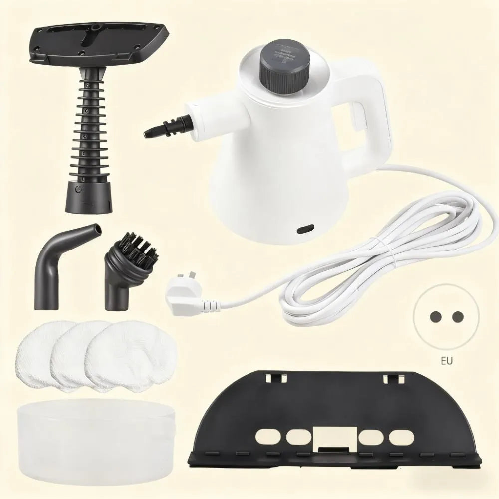 Multi-Surface Cleaner with Safety Lock: 1000W, 3.5 Bar & 7 Attachments