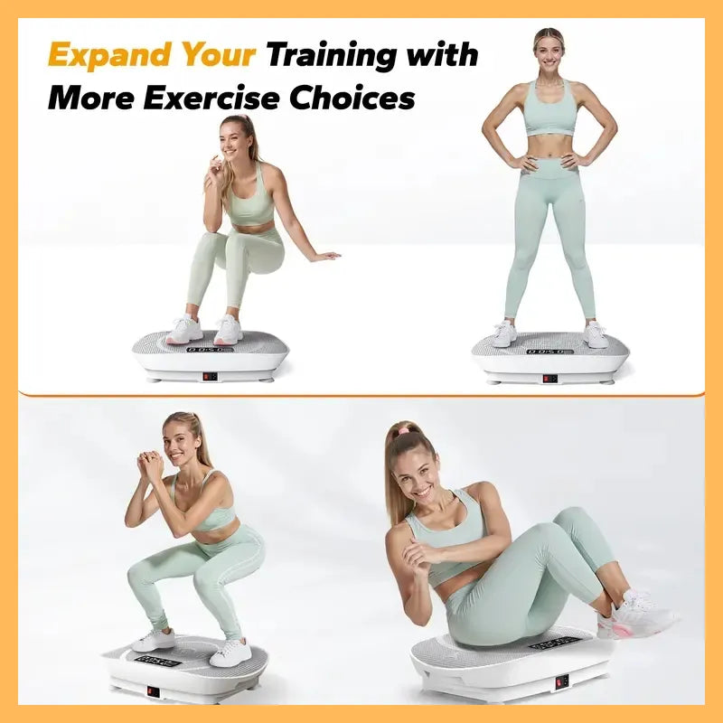 【🔥Direct Discount🔥】Easy Slim Vibration Plate Exercise Machine (Sit & Lose) + Free Gift!