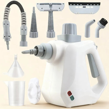 ll-in-One 9-Piece Steam Cleaner Kit, 1000W for Professional Results