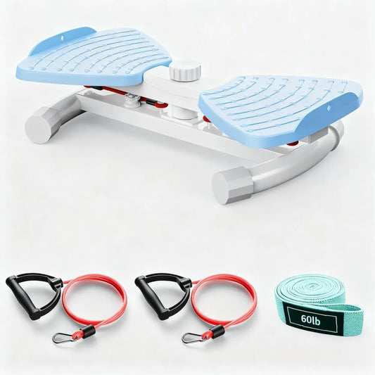 Home Waist Twister, Silent with Resistance Band